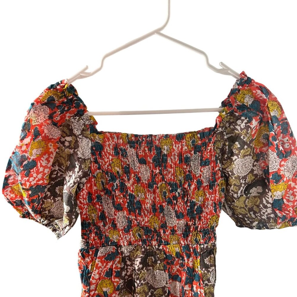 Velvet by Graham & Spencer Taria Puff-Sleeved Mini Dress Women's Size XS NWT! - Picture 4 of 5